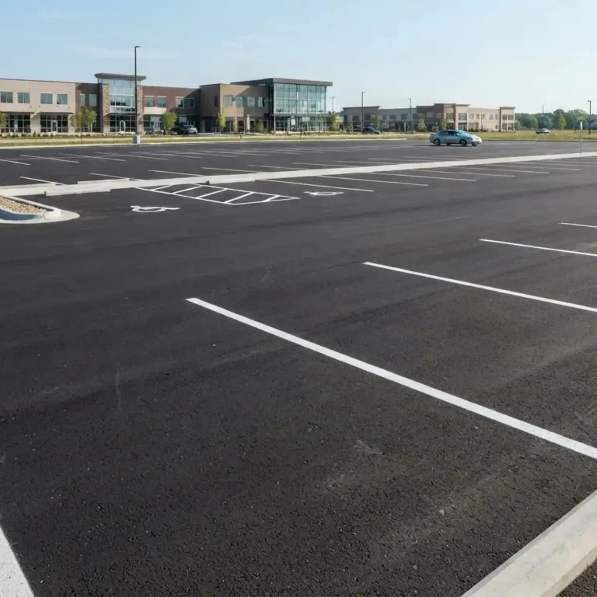 Commercial Parking Lot Paving